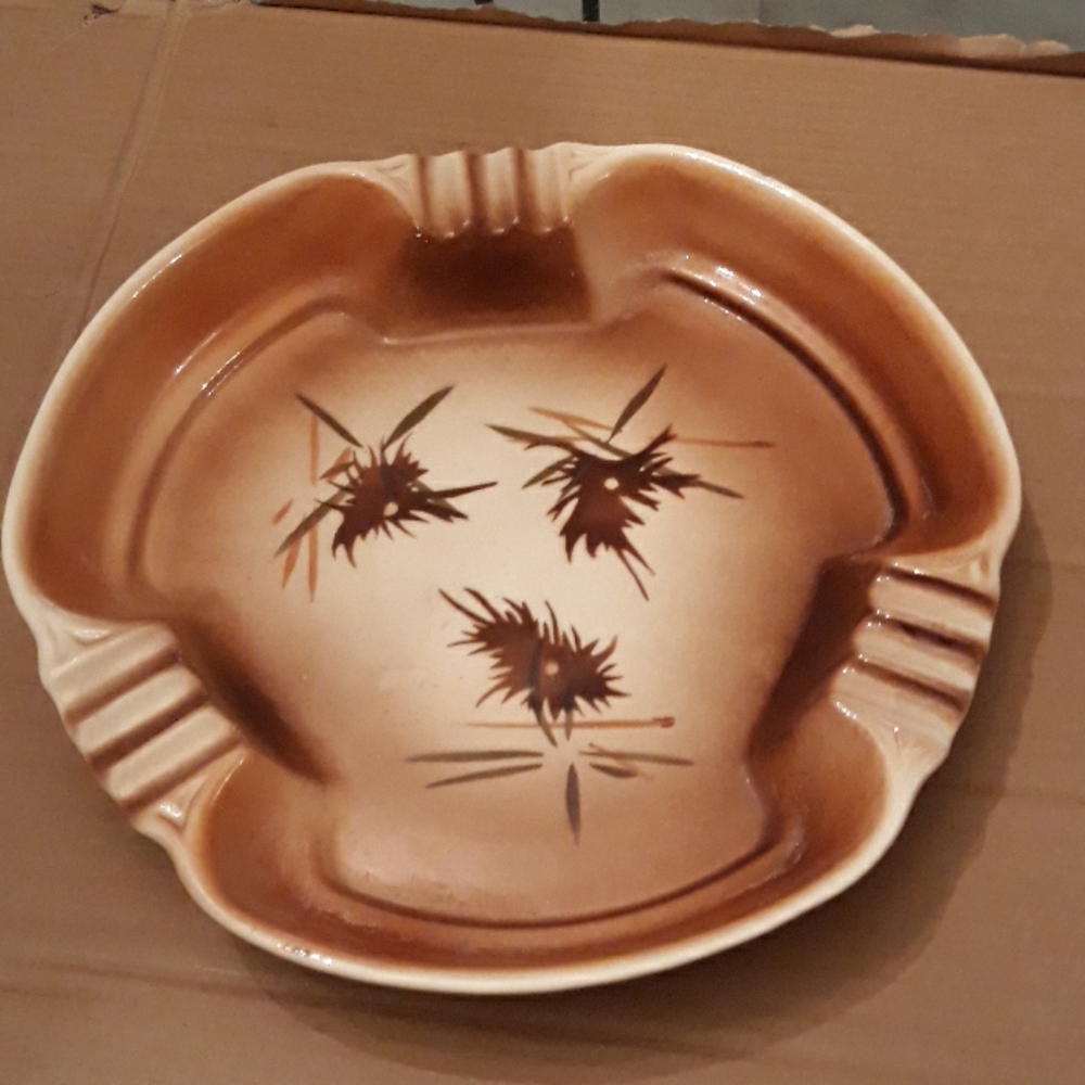 Mid century large ashtray
